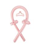 Silk Ribbon Curling Rod Headband - Heatless Hair Roller for Lazy Natural Soft Waves - Pink - Buy Online on GoSupps.com