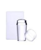 Premium Nail Stamper Set Jelly - Clear Nail Art Tools & Scraper for Perfect Manicure Prints | Silicone Stamping Plates Included - Buy Online on GoSupps.com