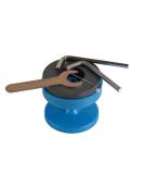 Magnetic Tooth Drill Holder - 6cm Small Dental Tool Oral Care Accessories for Dentists - Blue Color - Buy Online on GoSupps.com