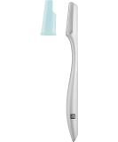ZWILLING facial hair shaver with razor blade for precise removal of facial hair premium stainless steel