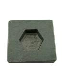 2 oz Hexagon Gold Bar High Density Graphite Mold - Create 1 oz Silver Bars Easily - Buy Online on GoSupps.com