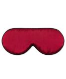 Morus Organic Mulberry Silk Sleep Mask - Adjustable Light-Blocking Non-Toxic 22MM Silk in Red | Luxury Sleep Accessory - Buy Online on GoSupps.com