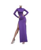 2023 Winter Slim Slit Long Sleeve Finger Cots - Medium Purple - Stylish & Comfortable | Shop Internationally - Buy Online on GoSupps.com