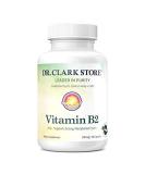 Dr. Clark Vitamin B2 300mg - 100 Gelatin Capsules - Buy Online on GoSupps.com