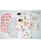 Springtime Cuddles Flannel Kids Lunchbox Napkins 8x8 inches 5 Pack - Little Wipes (R) | Washable & Reusable - Buy Online on GoSupps.com