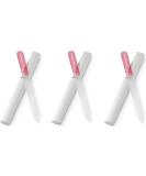 Manicare 3 Glass Nail Files For Shaping And Styling Nails Strong Glass File For Natural And Artificial Nails Double Sided Includes Protective Cases Perfect For At Home Or On The Go Manicures 3 Glass Files - Buy Online on GoSupps.com