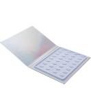Glitter Empty False Eyelash Storage Book - Holds 16 Pairs - Silver Case for Makeup Lovers - Perfect Gift for Girls - Birthday or Xmas - Buy Online on GoSupps.com