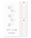 ohora N Veil Semi Cured Gel Nail Strips - Salon-Quality Long Lasting Nail Art - Easy Application & Removal - 2 Prep Pads, File, Wooden Stick - Buy Online on GoSupps.com