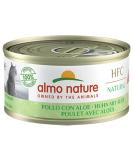 Almo Nature HFC Natural Chicken with Aloe - Premium Wet Food for Adult Cats - 24 x 70g Packs - International Shipping - Buy Online on GoSupps.com