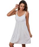 Sosolism Women's Nursing Nightdress | Padded Lace Trim Breastfeeding Dress - Buy Online on GoSupps.com