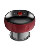 Electric Cupping Therapy Massager - Portable USB Rechargeable & Adjustable Massage Tool in Red - Buy Online on GoSupps.com