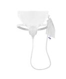 YINUODAY Portable Silicone Urinal & Catheter Bags - Incontinence Aid for Men & Women | Wearable Urinator Fashionable Design in White - Buy Online on GoSupps.com