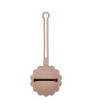 Buy Nattou Pink Silicone Pacifier Holder | BPA-Free 18 cm Universal Fit | Practical & Stylish Case for All Models - Buy Online on GoSupps.com