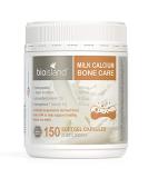 Bio Island Milk Calcium Bone Care 150 Softgel Capsules - Strengthens Bones & Supports Bone Health - Buy Online on GoSupps.com
