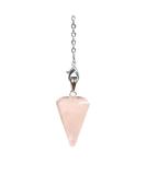 Natural Gemstone Pendulum for Fortune Telling | Chain-Pointed Divination Tool - Shop Internationally - Buy Online on GoSupps.com