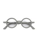 LONDON MOLE Eyewear | Moley Reading Glasses | Round Glasses | Cool Readers | Stylish Reading Glasses | Men's Women's Unisex | Spring Hinges Grey 1.5 x - Buy Online on GoSupps.com