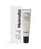 Minimalist 8% L-Ascorbic Acid Lip Treatment Balm - Vitamin E & Glycerine for Pigmented Dark Lips | 12 gm - Buy Online on GoSupps.com