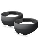 100% Blackout Sleep Mask 3D Eye Mask - Soft Adjustable & Lightweight | Perfect for Travel & Home - 2 Pack for Men & Women - Buy Online on GoSupps.com