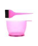 Pofet Hair Dye Set - Professional Salon Color Mixing Bowl & Tool - 2-Piece Pink Hair Dyeing Kit for Hairdressers - Buy Online on GoSupps.com