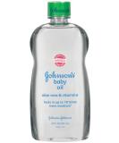 Johnson's Baby Oil with Aloe Vera & Vitamin E - 20 Ounce (Pack of 2) - Buy Online on GoSupps.com