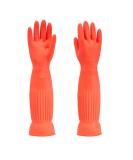 MIN-XL Waterproof Cleaning Glove - Kitchen & Household Cleaning, Dishwashing, Car Wash - Red 45CM-L - Buy Online on GoSupps.com
