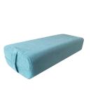 NGT new guide steps Yoga Bolster Pillow for Meditation and Support - Rectangular Yoga Cushion Foam Wedges Washable Suede Pillowcase for Men and Women with Carry Handles. Green Soft fabric - Buy Online on GoSupps.com