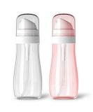 Aurdox Spray Bottles with Fine Mist Sprayer for Essential Oils 3.4 oz/100ml Makeup Small Water Face Sprayer- Clear Refillable Portable Travel Containers for Cosmetic Skincare Perfume pack of 2 - Buy Online on GoSupps.com