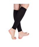 Buy Tektrum Calf Shin Compression Sleeves 20-30mmHg for Men & Women - Black Large | Medical Grade Support - Buy Online on GoSupps.com