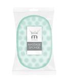 Meridiana Oblong Massage Bath Sponge - Luxurious Spa Experience | 1 Piece Pack for Relaxation & Exfoliation - Buy Online on GoSupps.com