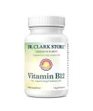 Dr. Clark Vitamin B12 1mg Supplement - 50 Gelatin Capsules - Buy Online on GoSupps.com