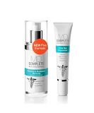 MD Complete Eye Wrinkle Duo|Professional Dermatologist Skin Rejuvenation|includes Wrinkle & Radiance Remedy PLUS with Retinol 1.0 fl oz + Total Eye Treatment with Hyaluronic Acid 0.5 fl oz | Set of Two - Buy Online on GoSupps.com