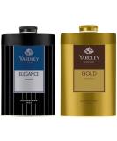 1 x 100gm Yardley Elegance + 1 x 100gm Yardley Gold Perfumed Talcum Powder for Men - Buy Online on GoSupps.com