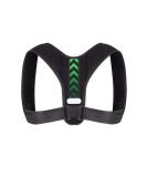 Posture Corrector Back Brace for Men & Women | Upper Spine Support & Pain Relief | Black - Buy Online on GoSupps.com