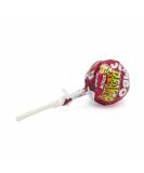Sour Cherry Jumbo Jawbreaker on a Stick - 30 Lollipop Sweets - Buy Online on GoSupps.com