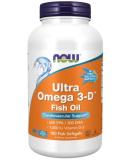 Now Foods Ultra Omega 3-D Fish Oil 180 Soft Capsules - Buy Online on GoSupps.com