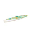 Tweezerman Mini Slant Tweezer - Travel-Sized Tweezers for Eyebrows, Facial Hair, and Ingrown Hair (Pineapple Punch) - Buy Online on GoSupps.com