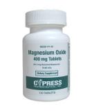 Magnesium Oxide 400mg CYPR 120 Tablets - Advanced Supplement Formula - Buy Online on GoSupps.com