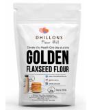Raw Golden Flaxseed milled flour | 500g | UK Farmed and Milled | Great in shakes and for baking | GMO Free | Clean ingredients 500 grams - Buy Online on GoSupps.com