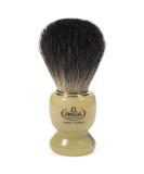 Premium Omega Black Badger Shaving Brush with Resin Handle & Stand - International Shipping Available - Buy Online on GoSupps.com