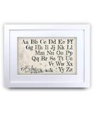 HWC Trading Winnie the Pooh Alphabet A-Z Framed Nursery Print - Educational Baby Shower Gift - Buy Online on GoSupps.com