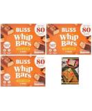 Bliss Salted Caramel Whip Bars x3 Packs and Kitchenfella 14 Day Healthy Eating Challenge - Buy Online on GoSupps.com