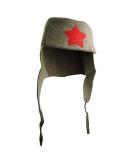 Buy Sauna Hat Ushanka with Star | Premium Felt Sauna Cap for Ultimate Comfort - Buy Online on GoSupps.com