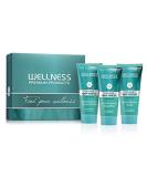 Wellness Premium Hydration Travel Box | Shampoo Conditioner & Mask for All Hair Types | Organic Hemp Oil Infused | International Shipping Available - Buy Online on GoSupps.com