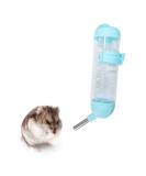 WishLotus Hamster Dispenser Bottle No Drip Plastic Hanging Water Bottle Automatic Water Bottle Dispenser Cage Bowl with 2 Rolling Balls for Rabbit Guinea Pig Rat Gerbil Chinchilla (125ml Blue) 125ml Blue - Buy Online on GoSupps.com