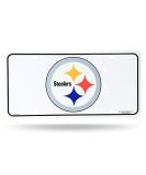 Rico Industries NFL Fan Shop Metal License Plate Tag Pittsburgh Steelers 6 x 11.5-" Team Color - Buy Online on GoSupps.com