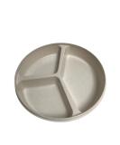 Maddak SP Ableware Sandstone Partitioned Scoop Dish with Lid - 49701 - Buy Online on GoSupps.com