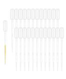 120PCS 1ML Disposable Plastic Transfer Pipettes - Clear Graduated Eye Dropper for Essential Oils, Science Lab, DIY Art - Moveland - Buy Online on GoSupps.com