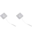 Promed Tissue Electrodes 40x40mm - Self-Adhesive TENS Electrodes (4 Pieces Reusable) for EMS Devices - 2mm Plug Connection - Buy Online on GoSupps.com