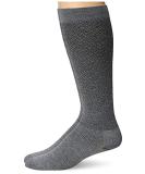 Dr. Scholl's Men's Graduated Compression Over the Calf Socks - 2 & 3 Pair Packs - Energizing Comfort and Fatigue Relief 2 Charcoal Heather 7-12 - Buy Online on GoSupps.com