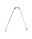 Navkar Stainless Steel Tongue Cleaner - High Quality Oral Hygiene Scraper - Buy Online on GoSupps.com